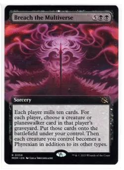MTG Breach the Multiverse (Extended Art), March of the Machine (MOM) Regular NM - Image 1