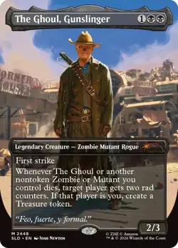 PRE-SALE - The Ghoul, Gunslinger ✨NON-FOIL✨Secret Lair x Fallout MTG NM - Image 1