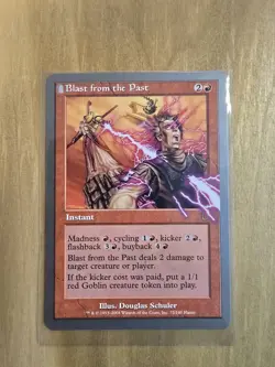 Blast from the Past - #072/140 (NM) Unhinged UNH Magic MTG - Regular - Image 1