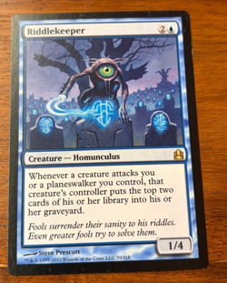 Magic The Gathering MTG RIDDLEKEEPER NM - Image 1