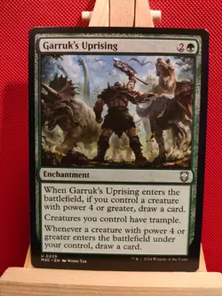Garruk's Uprising - Modern Horizons 3 Commander -Uncommon - NM - MTG - Image 1
