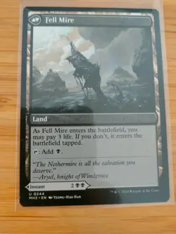 MTG Fell the Profane Fell Mire 0244 Modern Horizons 3 M/NM Free UK P&P - Image 2