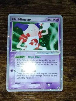 Pokemon EX FireRed & LeafGreen Mr. Mime Ex 110/112 Ultra Rare Holo NM-MINT - Image 3