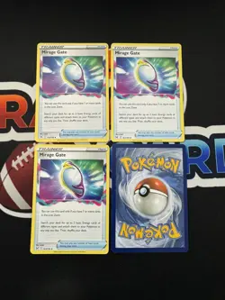 4x Mirage Gate 163/196 x4 - Lost Origin - Pokemon TCG - Playset - NM - Image 1