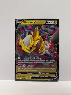 Giratina V 130/196 Swsh11: Lost Origin Ultra Rare Holo Pokemon TCG Card - Image 1