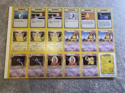 Pokemon Cropped Uncut Sheet #11 - Image 1