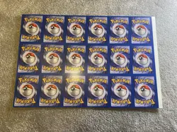 Pokemon Cropped Uncut Sheet #11 - Image 2