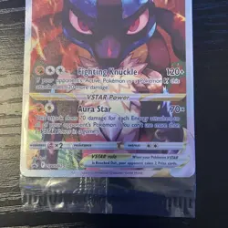2023 Near Mint Pokemon Lucario VSTAR SWSH291 Crown Zenith ETB Promo SEALED - Image 3