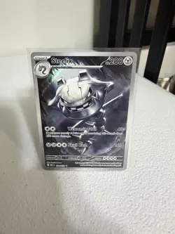 2025 Pokemon Mega Evolution MEG EN Steelix Illustration Rare #150/132 - Image 1