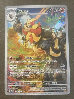Pyroar 200/193 Sv02: Paldea Evolved Illustration Rare Pokemon TCG NM - Image 1