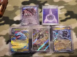 Lot Of 5 Pokemon Art Rare Holo Energy Ex Mega - Image 1