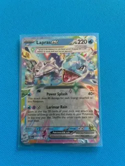 Lapras ex 032/142 Sv07: Stellar Crown Holo - English - Pokemon TCG - Image 1