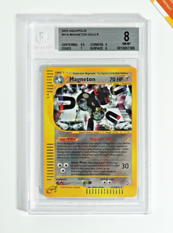 Pokemon BGS 8 Magneton #H16 Holo Aquapolis 2003 English - Image 1