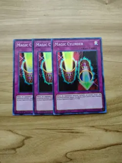 Yu-Gi-Oh! - Magic Cylinder 3X - Super Rare / Holo - Full Playset - Image 1