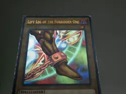 Yugioh: Left Leg Of The Forbidden One - YGLD-ENA19 Ultra Rare MP 1st Ed - Image 3