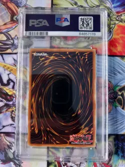 PSA 7 YuGiOh Blue-Eyes Toon Dragon MRL-E000 1st Edition Secret Rare Europe - Image 3