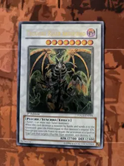 Yugioh Thought Ruler Archfiend TDGS-EN044 Ultimate Rare 1st Edition NM - Image 1