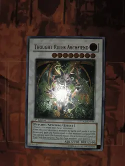 Yugioh Thought Ruler Archfiend TDGS-EN044 Ultimate Rare 1st Edition NM - Image 2