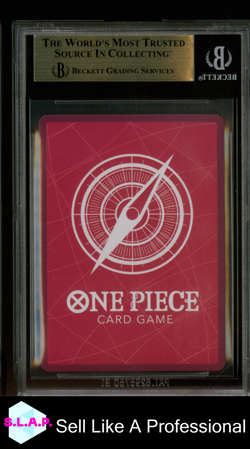 PORTGAS D ACE ALT ART L OP13-002 2025 CARRYING ON HIS OWN WILL HOLO JP BGS 9.5 - Image 2
