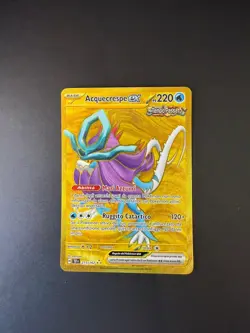 Pokemon Card Acquecrespe EX 215/162 Set Cronoforze ITA Italiano Near Mint NM - Image 1