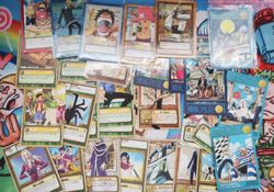 One Piece Vintage Lot 30 Bandai Card Game Hyperbattle Visual Adventure Holo - Image 1