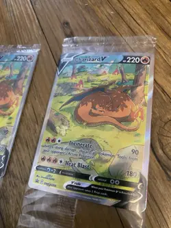 Pokemon TCG Charizard v SWSH260 Sword & Shield Promo Holo Card, Sealed!!! - Image 4