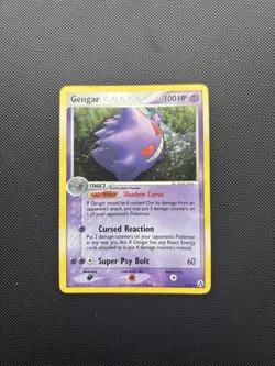 Pokemon Card EX Legend Maker Holo Gengar 5/92 - Image 1