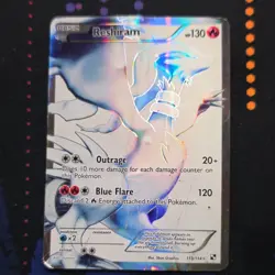 Pokemon TCG Black & White Holo Reshiram 113/114 & Zekrom 114/114 Card Lot - Image 3