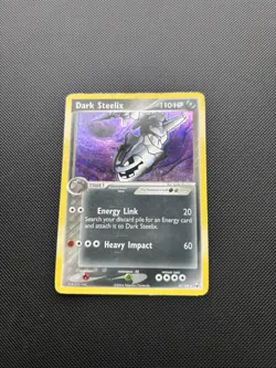 Pokemon Card EX Team Rocket Returns Holo Dark Steelix 10/109 - Image 2