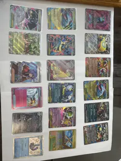 Pokemon Lot Of 18 Mixed Set EX Cards + Full Arts (lot3) - Image 1