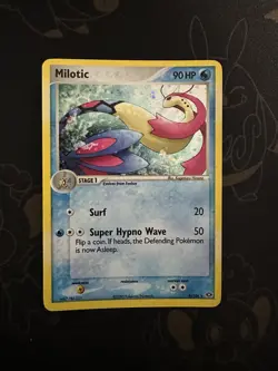 Pokemon EX Emerald Milotic 8/106 Holo Rare Card LP Condition - Image 1