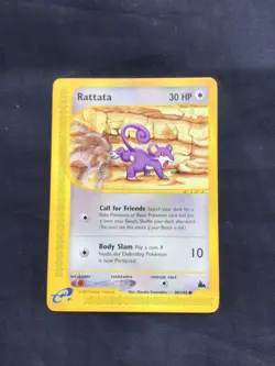 Pokemon Cards: Skyridge Common: Rattata 90/144 - Image 1