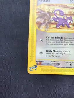 Pokemon Cards: Skyridge Common: Rattata 90/144 - Image 5