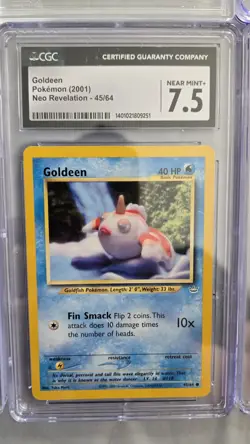 Pokemon Graded Card Lot Of 10 Cards. Eevee, Charmander, Magikarp & More - Image 4