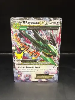 Pokemon TCG M Rayquaza EX Celebrations Classic Collection Holo Ultra Card 76/108 - Image 3