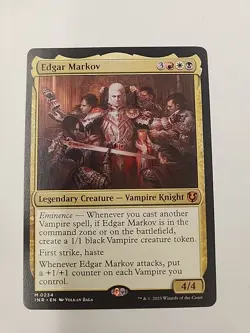 MTG Innistrad Remastered M Edgar Markov #0234 NM - Image 1