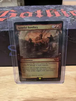 Foil Spiteful Banditry (Showcase Scrolls) - Magic the Gathering -LTR #0600 - Image 1