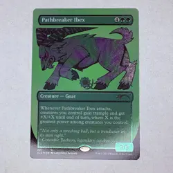 SLD Pathbreaker Ibex (Foil Etched) Secret Lair Drop Foil MTG NM - Image 1