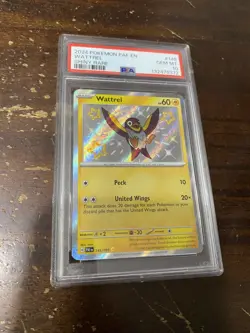 2024 POKEMON PALDEAN FATES PAF EN #145 WATTREL SHINY RARE PSA 10 POP 22 RARE HTF - Image 1