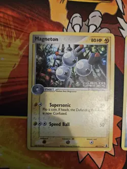 Pokemon Magneton Delta Species Stamped Combo Vintage Lot - Image 2