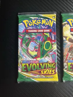 Pokemon Evolving Skies Booster Pack Sealed Set Of 3x - Image 2