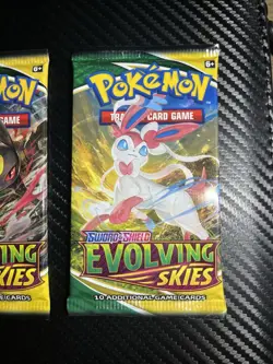 Pokemon Evolving Skies Booster Pack Sealed Set Of 3x - Image 4