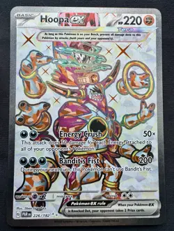 Hoopa ex 226/182 Pokemon Paradox Rift Ultra Rare Full Art Holo - Image 1