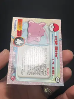 2000 Topps Pokemon TV Animation Edition Series 3 Non Holo #132 Ditto - Image 4