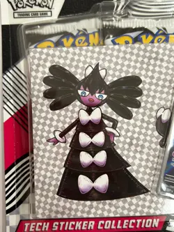 Pokemon White Flare Tech Gothitelle Sticker Collection English Sealed OVP - Image 4