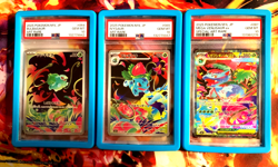 Pokemon SEQUENTIAL SET Bulbasaur Ivysaur Venusaur 064 065 087 Mega Brave PSA 10 - Image 1