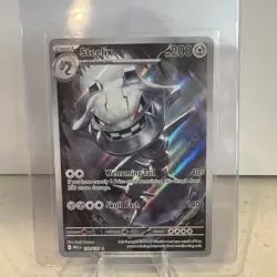 STEELIX 150/132 POKEMON MEGA EVOLUTION ILLUSTRATION RARE NM - Image 1
