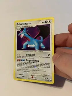 Salamence 18/132 - Holo Rare SWIRL - Secret Wonders Pokemon - 2007 DPBP#431 - LP - Image 3
