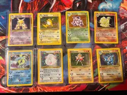 Vintage Rare Holo Pokemon Card Lot WOTC 1999 Base Set Holo Lot - Image 1