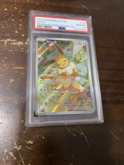 PSA 10 GEM MINT Eevee 173/SVP Black Star PROMO Prismatic Evolutions ETB Pokemon - Image 1